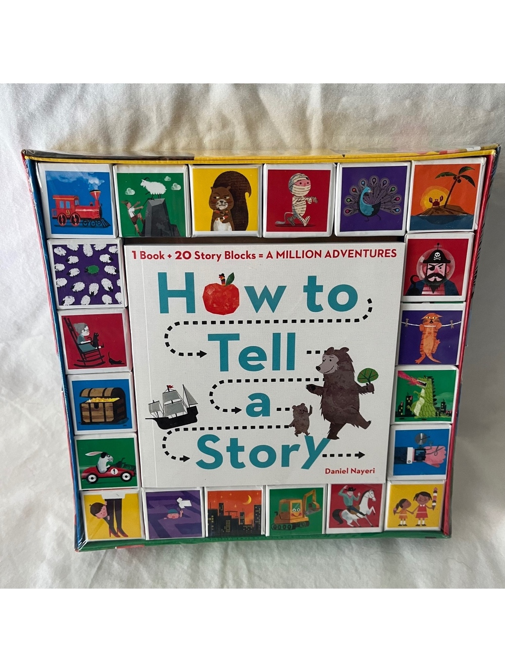 How To Tell A Story Boxed Set by Daniel Nayeri (1 Book + 20 Story Blocks)New